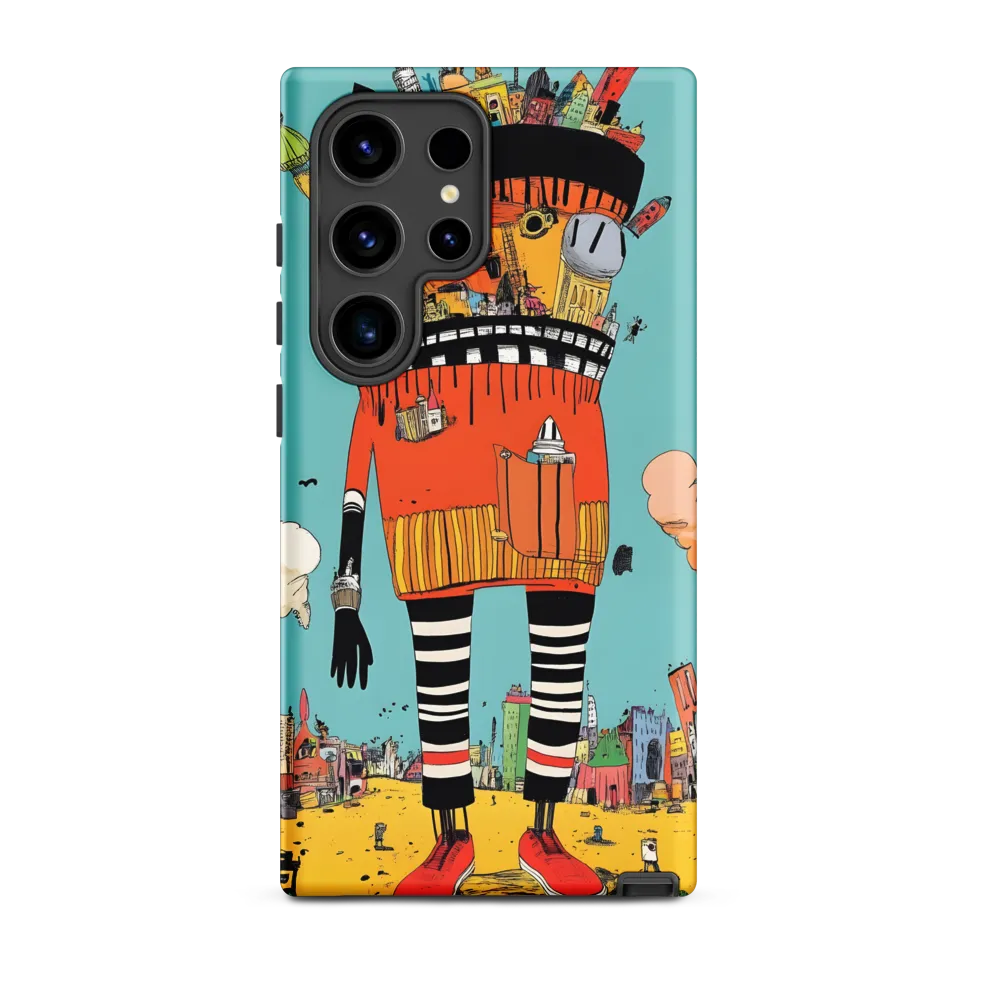 Urban Fantasia: A Whimsical Encounter | Phone Case |  S24 Ultra | Tough Case | Matte
