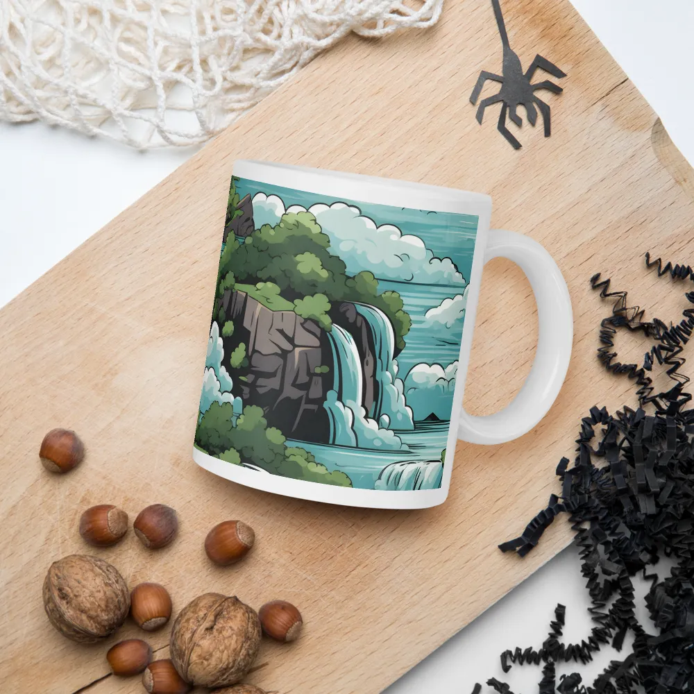 Harmonious Cascades | Mugs | Multiple Sizes & Colors