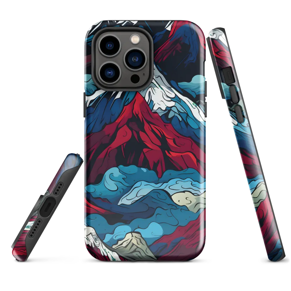 Mountain Majesty: An Abstract Voyage