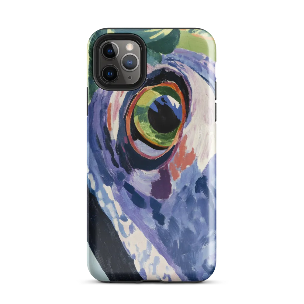 The Eyes of Nature: A Frog's Gaze | Phone Case |  11 Pro Max | Tough Case | Glossy