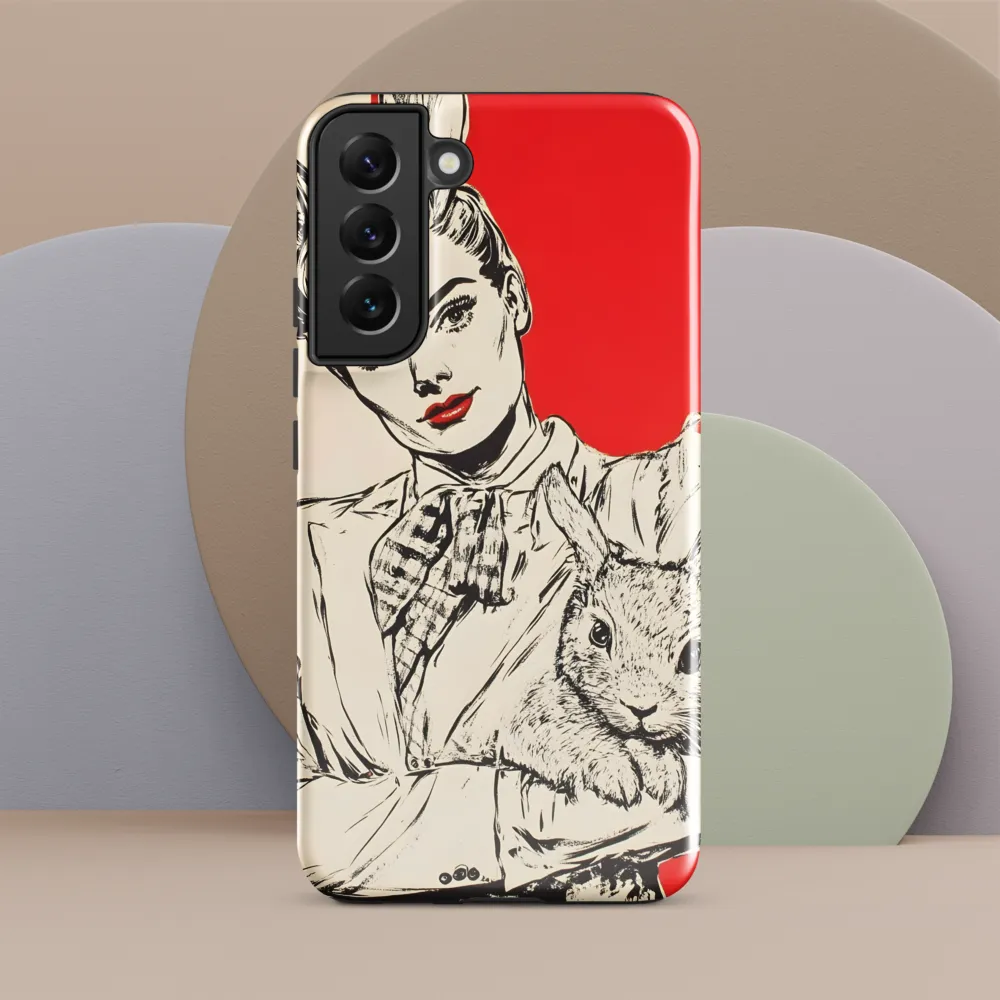 Whimsical Elegance: The Rabbit Lady