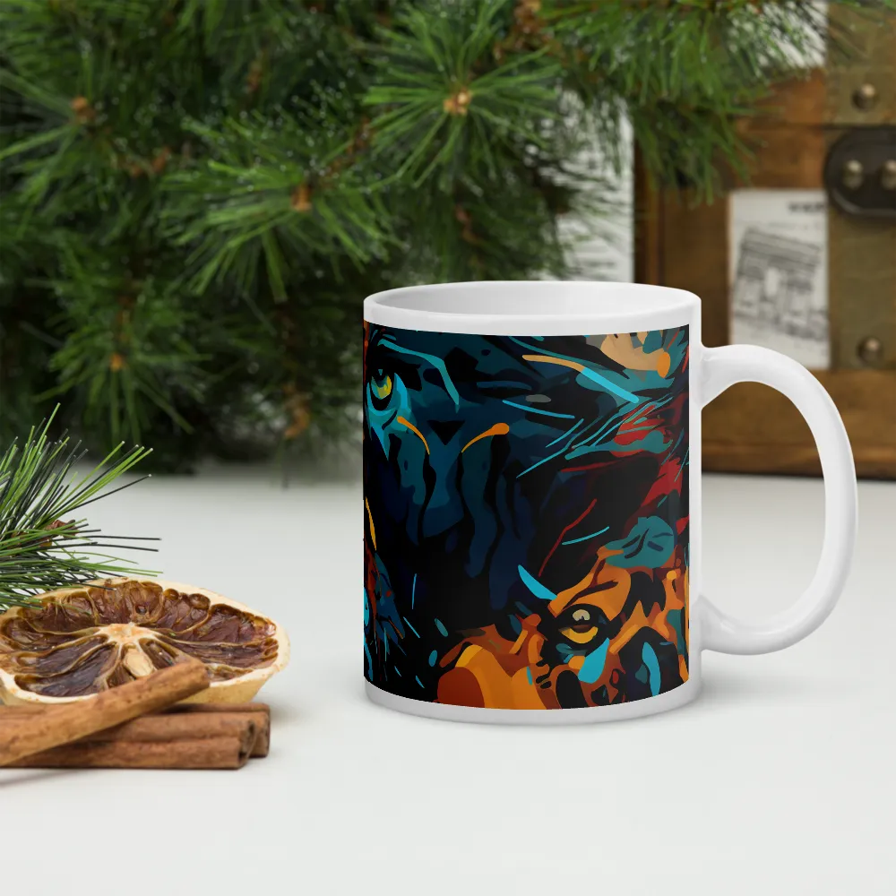 Tropical Enigma: A Wildlife Quartet | Mugs | Multiple Sizes & Colors