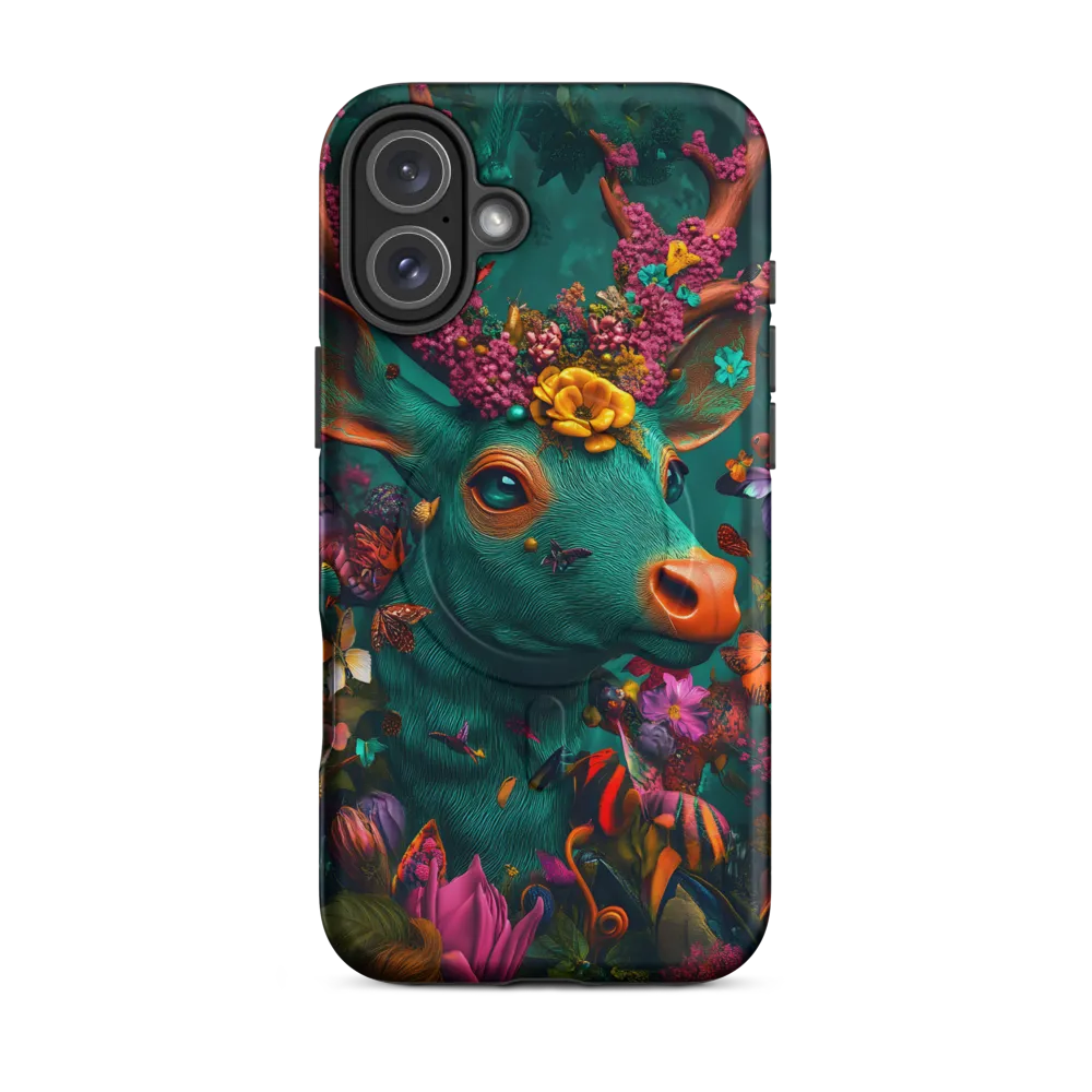 Whimsical Blossoms of the Enchanted Forest | Phone Case |  16 Plus | MagSafe® Tough Case | Matte