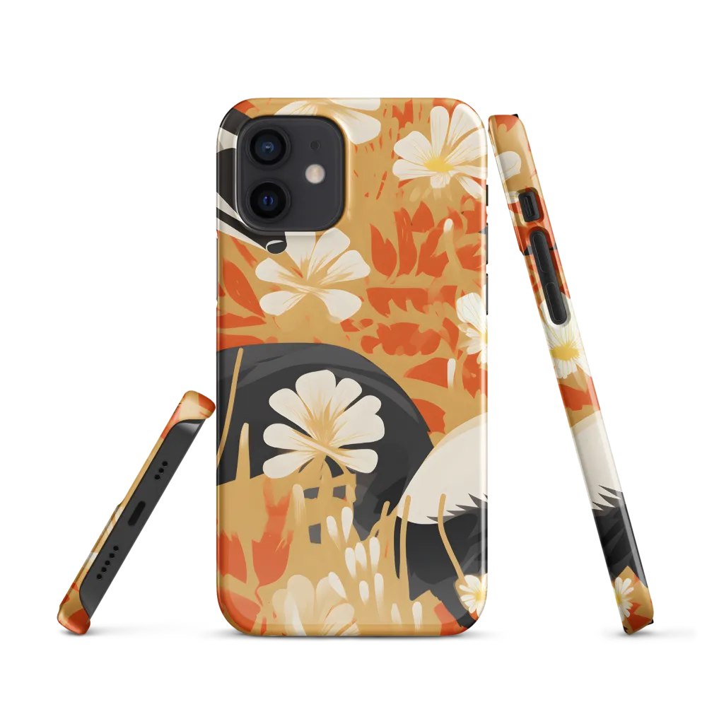 Whimsical Badgers in Bloom