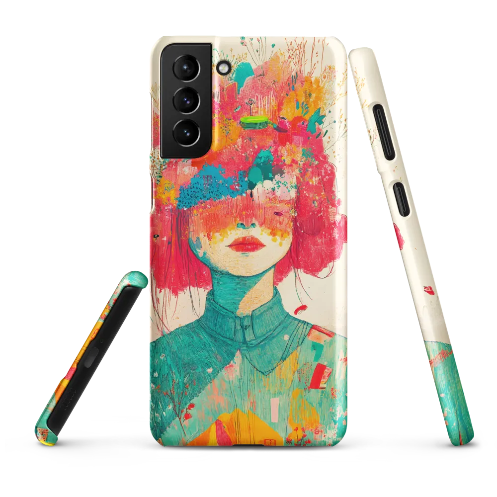 Whimsical Floral Portrait