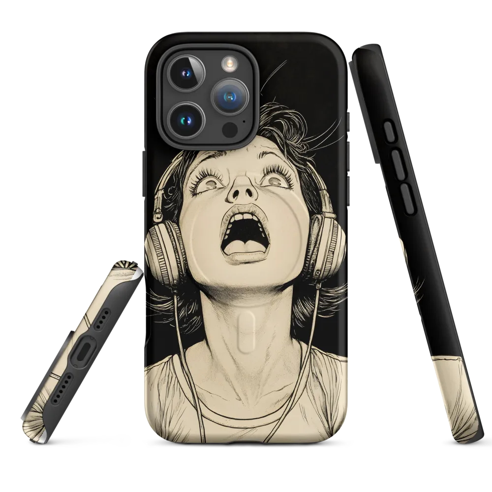 Sonic Exclamation | Phone Case |  16 Pro Max | MagSafe® Tough Case | Matte
