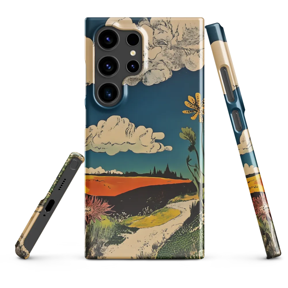 Surreal Blooming Landscape