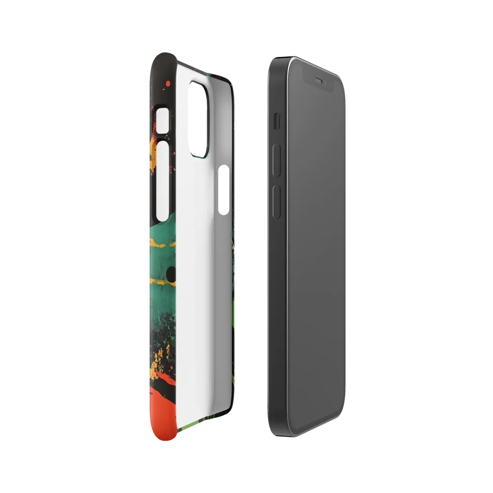 Journey Through the Cosmic Canvas | Phone Case |  12 Mini | Snap Case | Glossy