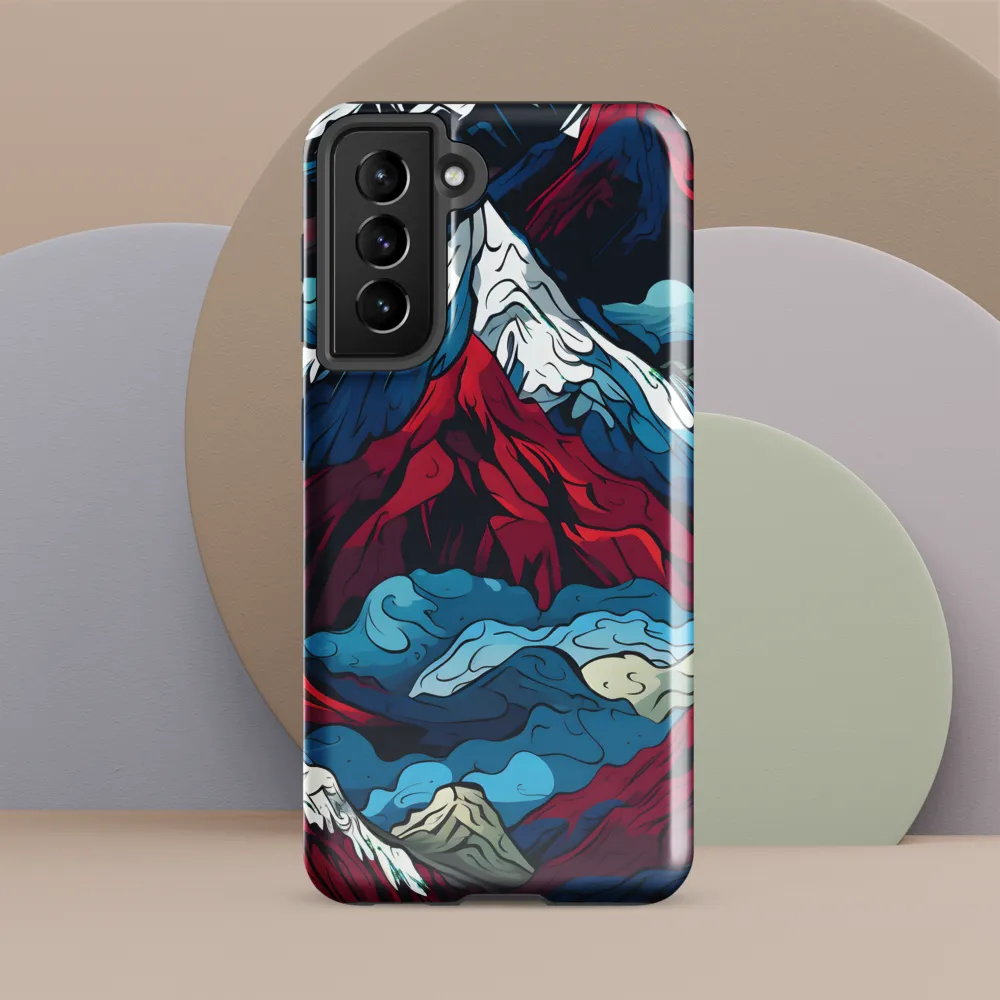 Mountain Majesty: An Abstract Voyage