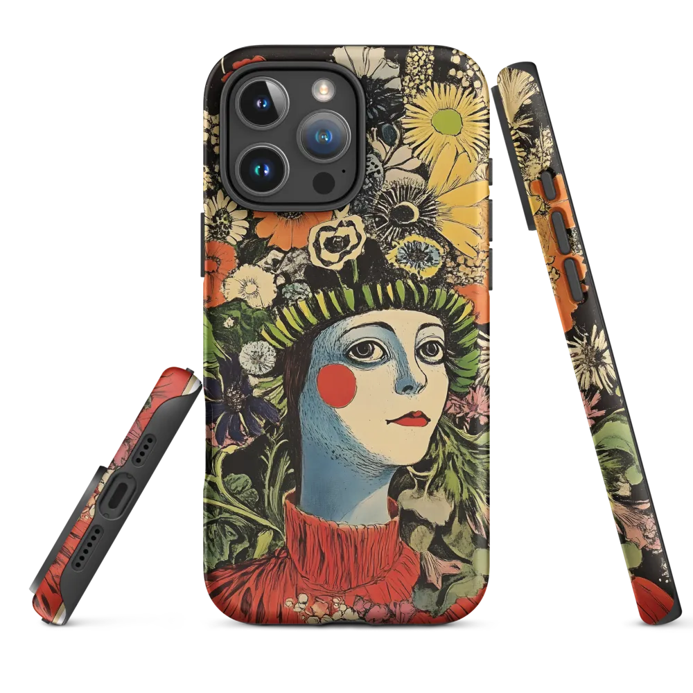 Floral Whimsy: A Portrait of Nature's Embrace