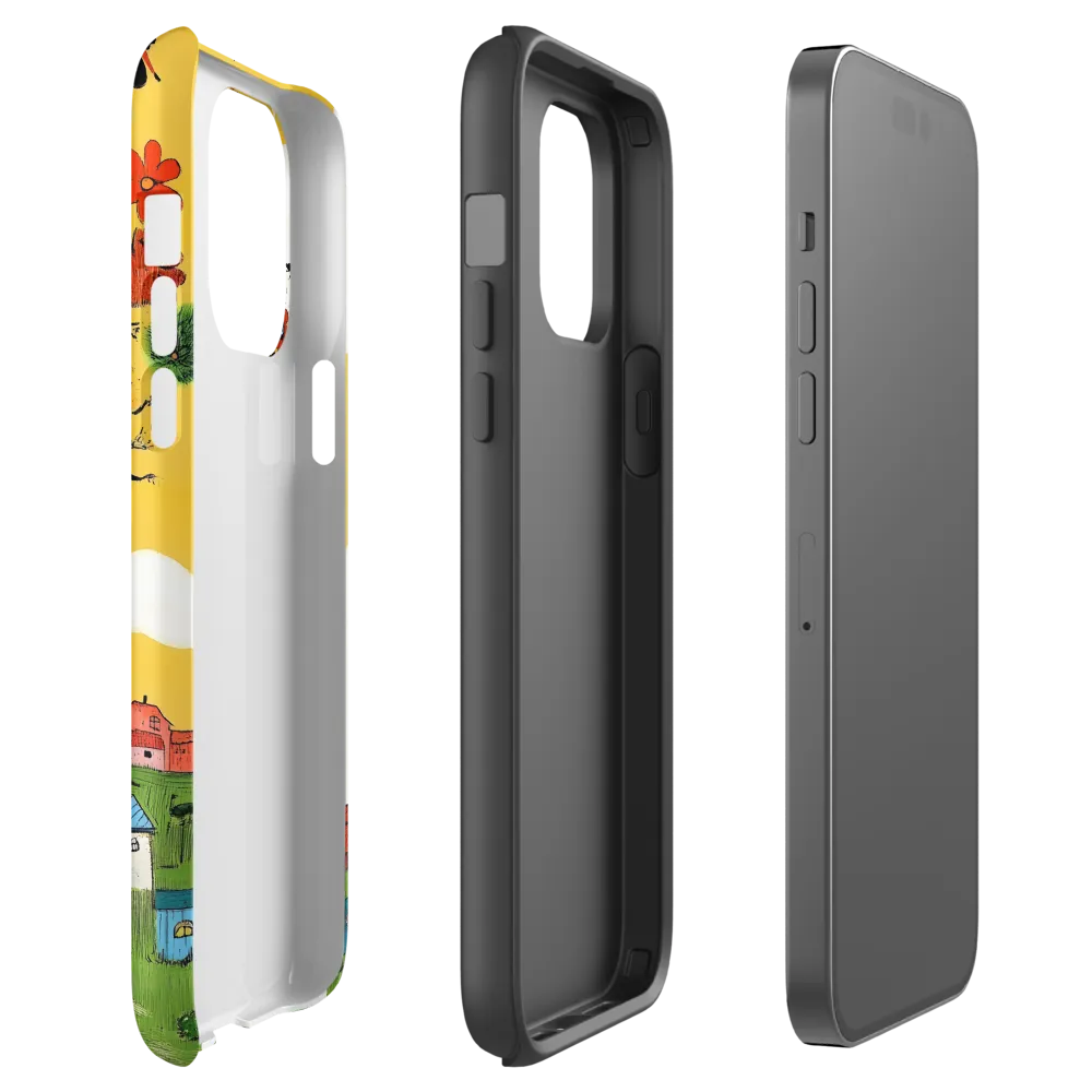 Whimsical Blooms of Life | Phone Case |  14 Pro Max | Tough Case | Matte