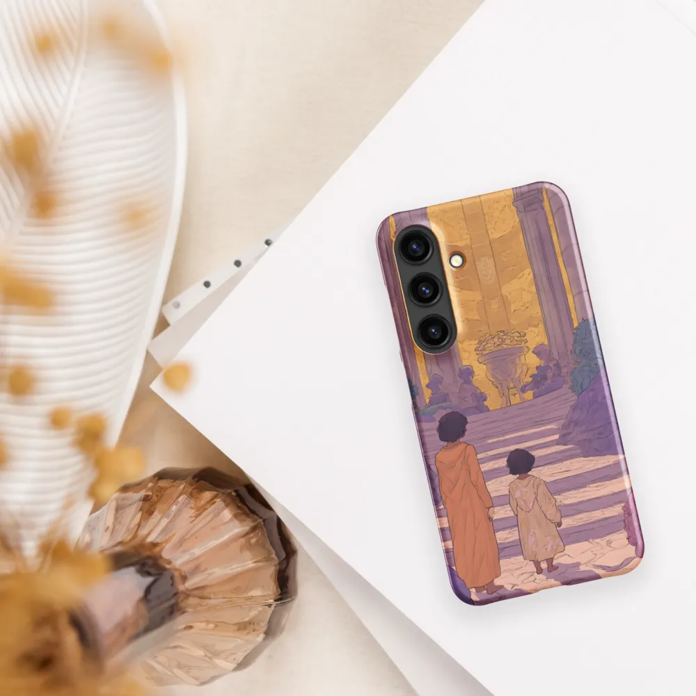 Journey into the Light | Phone Case |  S24 | Snap Case | Matte