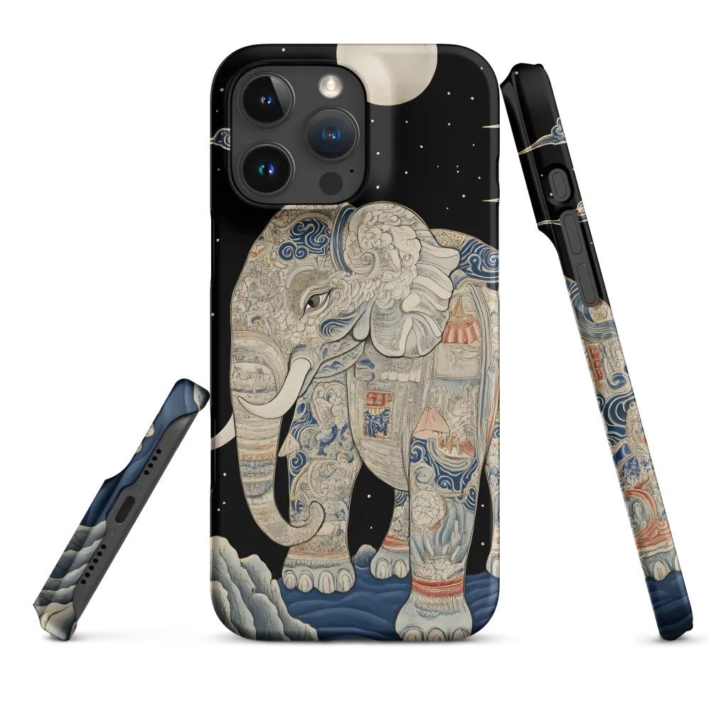 The Majestic Tale of the Painted Elephant | Phone Case |  16 Pro Max | Snap Case | Matte