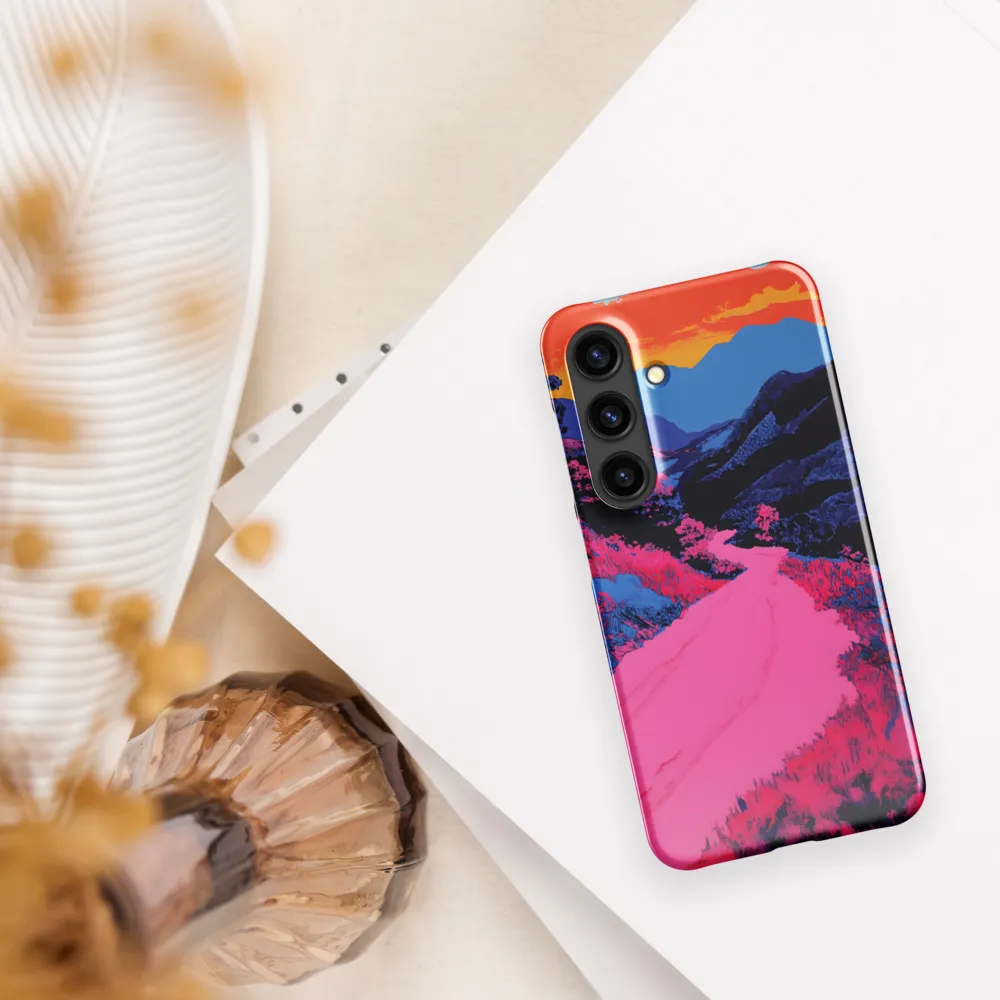 Ethereal Landscape in Vivid Hues