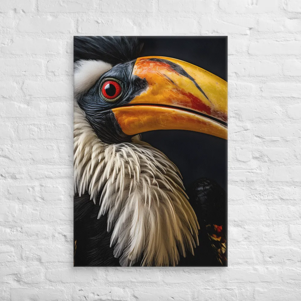 Majestic Hornbill Portrait