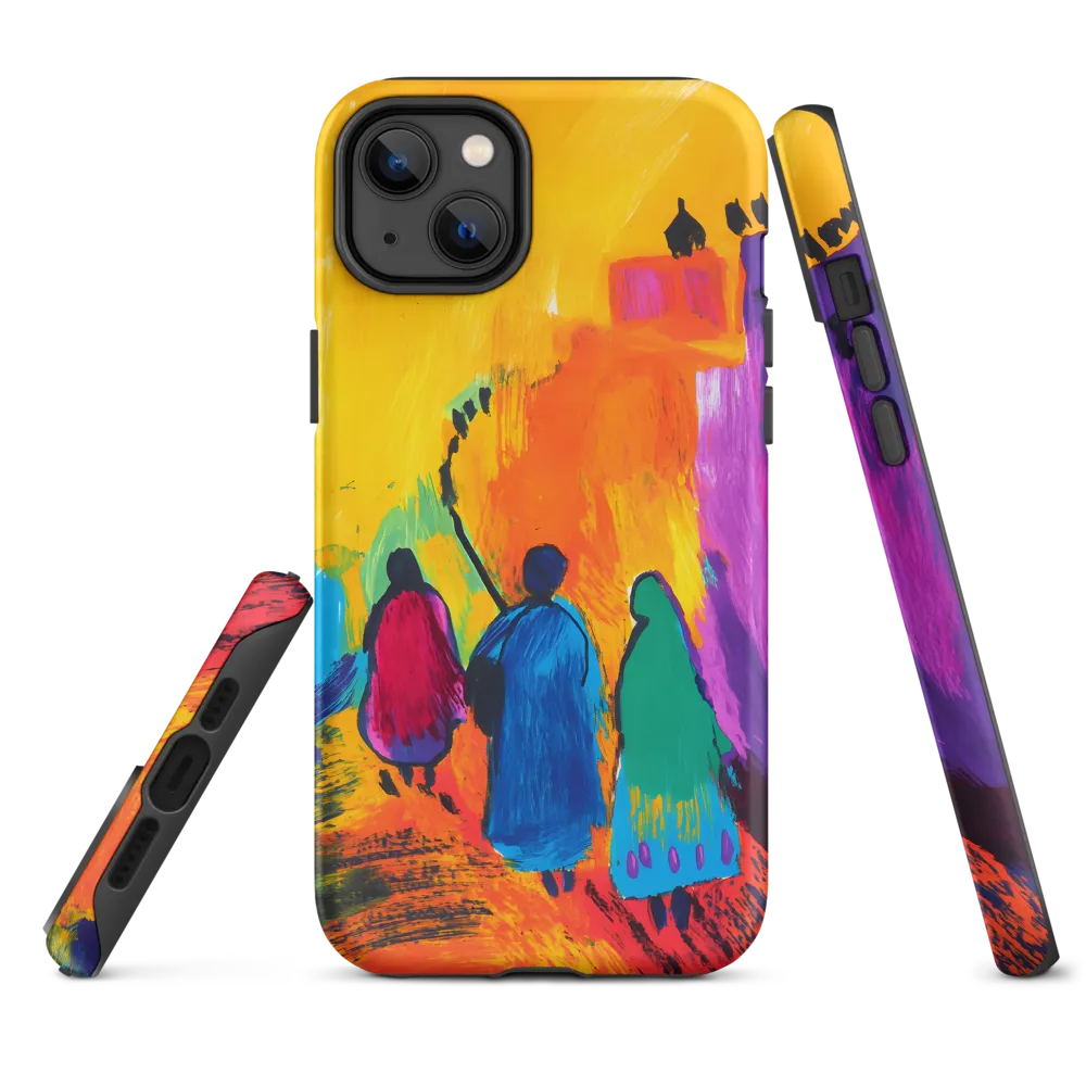 Journey Through Color | Phone Case |  14 Plus | Tough Case | Matte