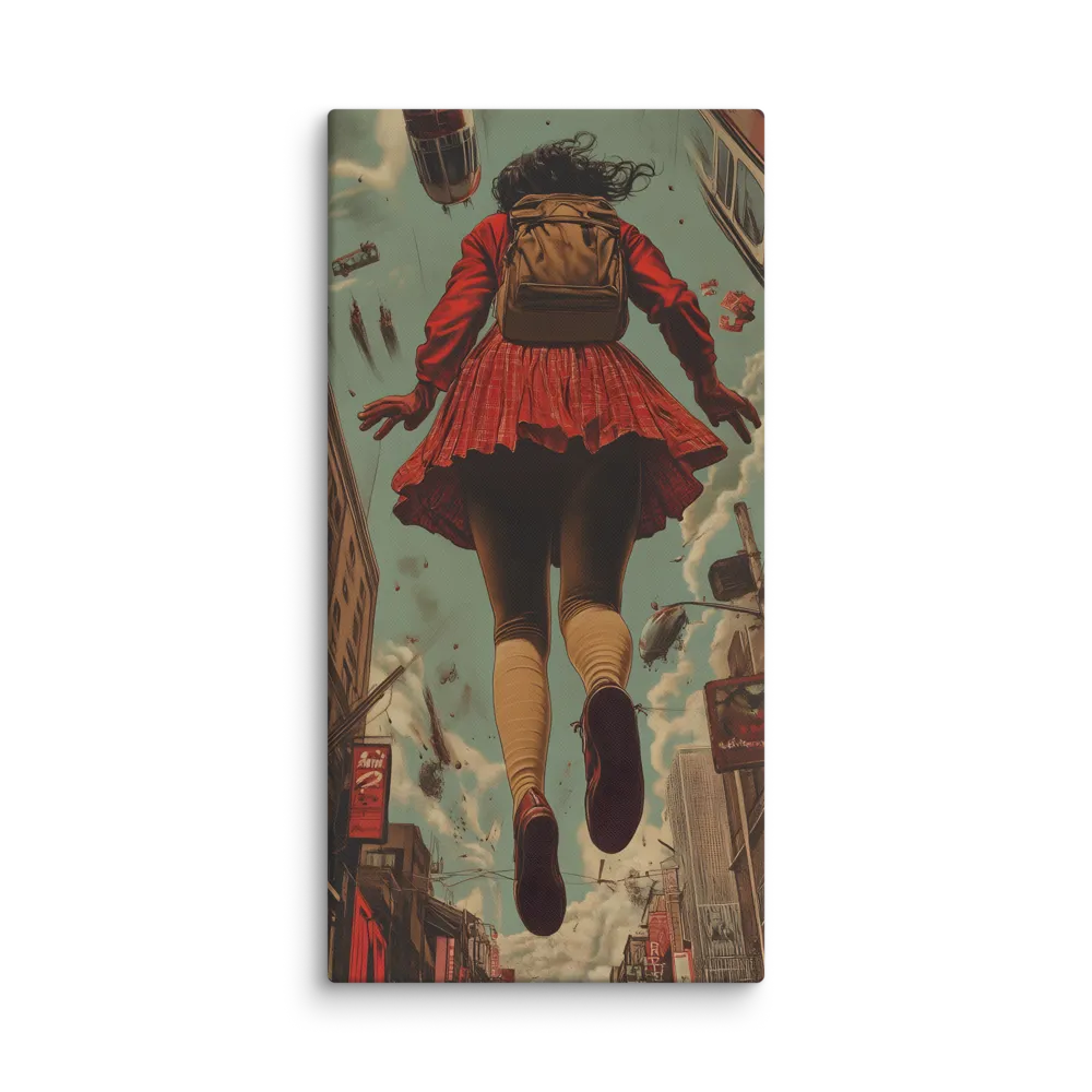 Flight of the Urban Dreamer | Canvas | 30″×60″