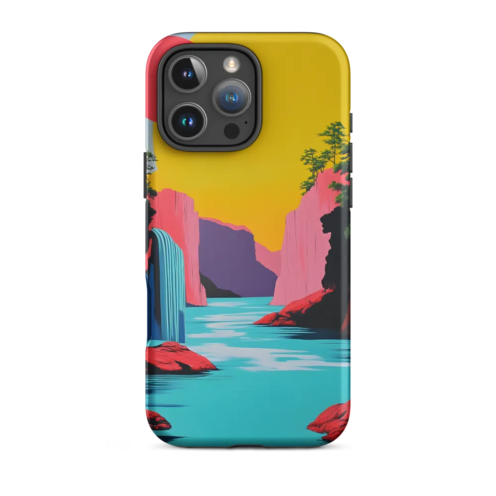 Dreamscape of Pink Cliffs and Turquoise Waters