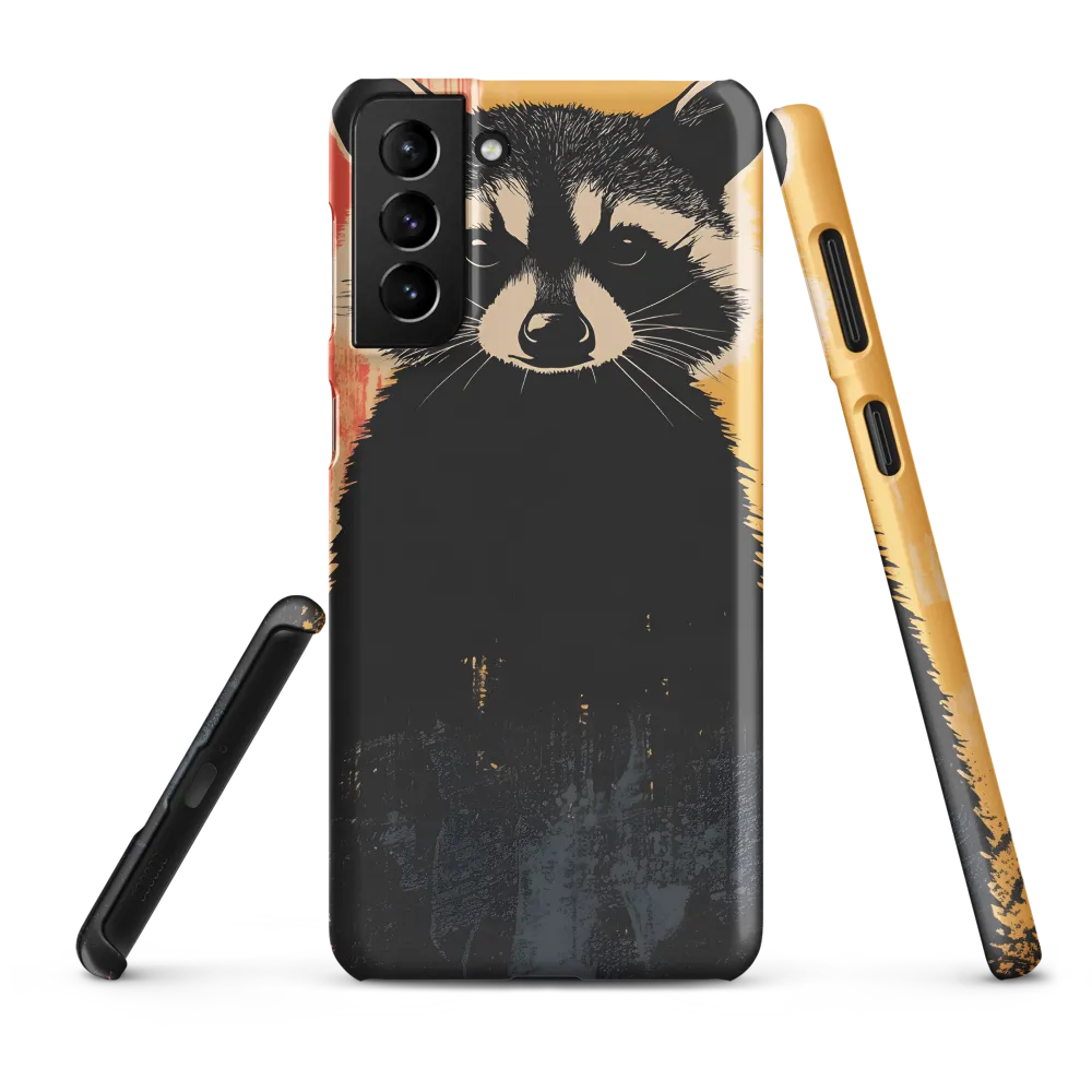 Whimsical Raccoon Portrait