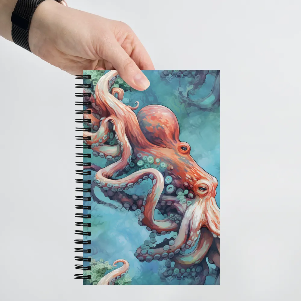 Dancing in the Depths | Spiral Notebook