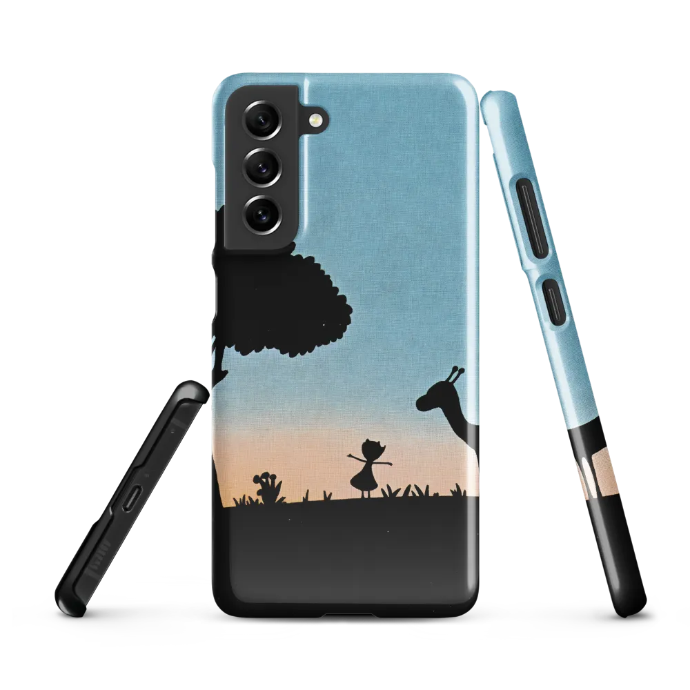 Curiosity in the Silhouette | Phone Case |  S21 FE | Snap Case | Glossy