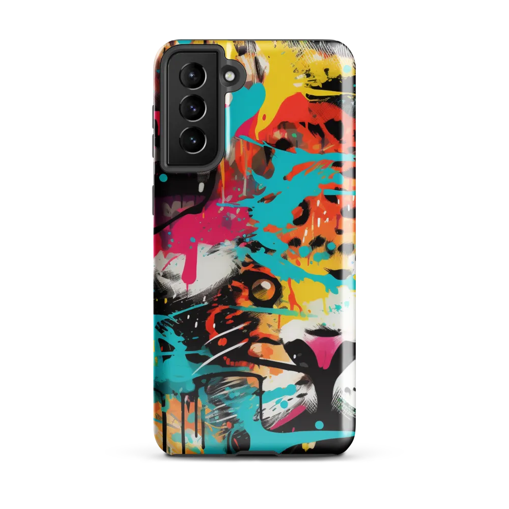 Fierce Fusion: Tiger and Lion in Graffiti