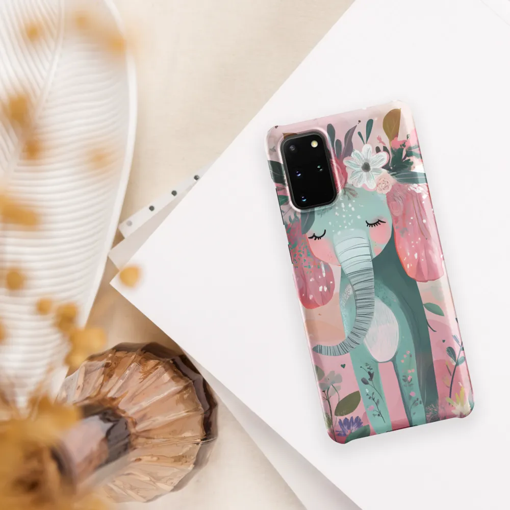 Whimsical Elephant in Bloom