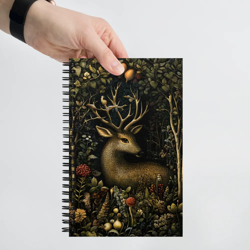 Enchanted Forest Guardian | Spiral Notebook