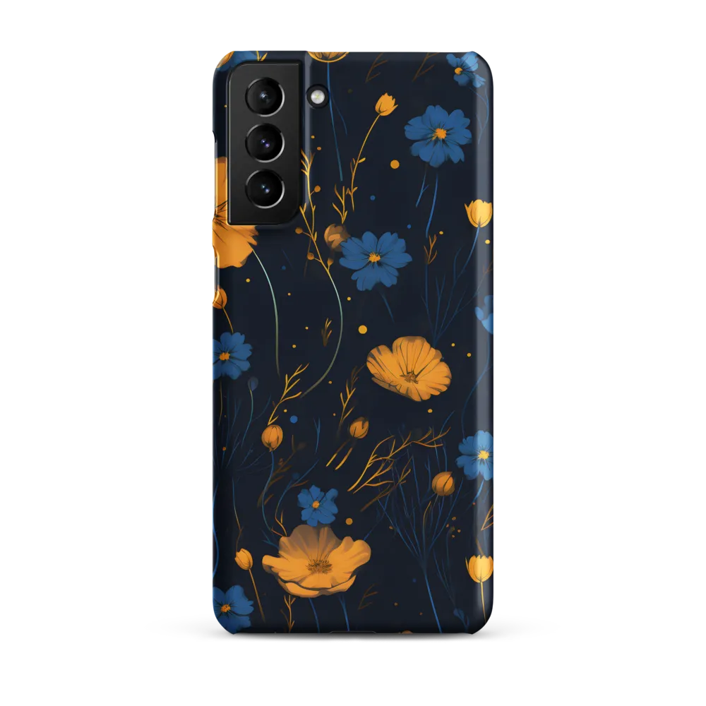 Nocturnal Blossoms | Phone Case |  S21 Plus | Snap Case | Matte
