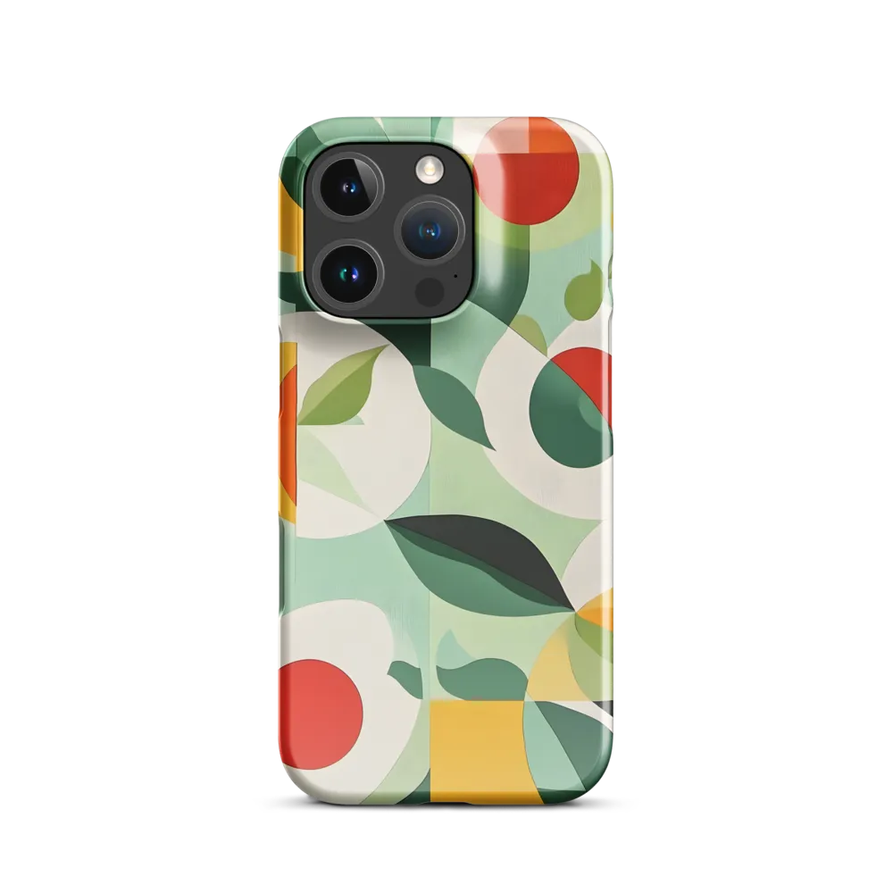 Harmony in Shapes: A Playful Abstract Design