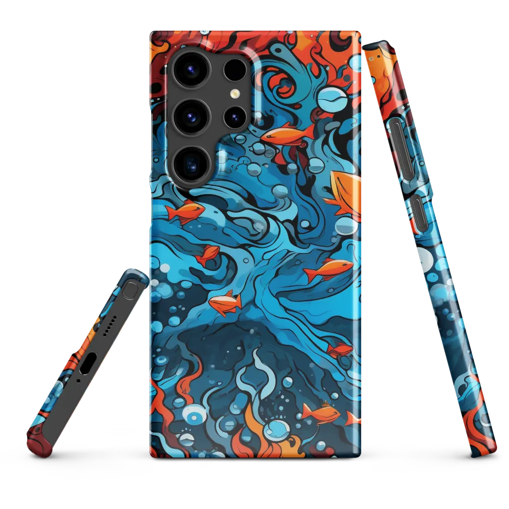 Fluid Harmony: Ocean and Flames