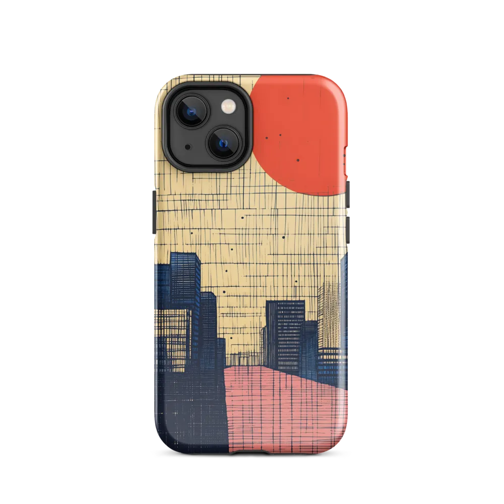 Urban Echoes: A Minimalist Cityscape
