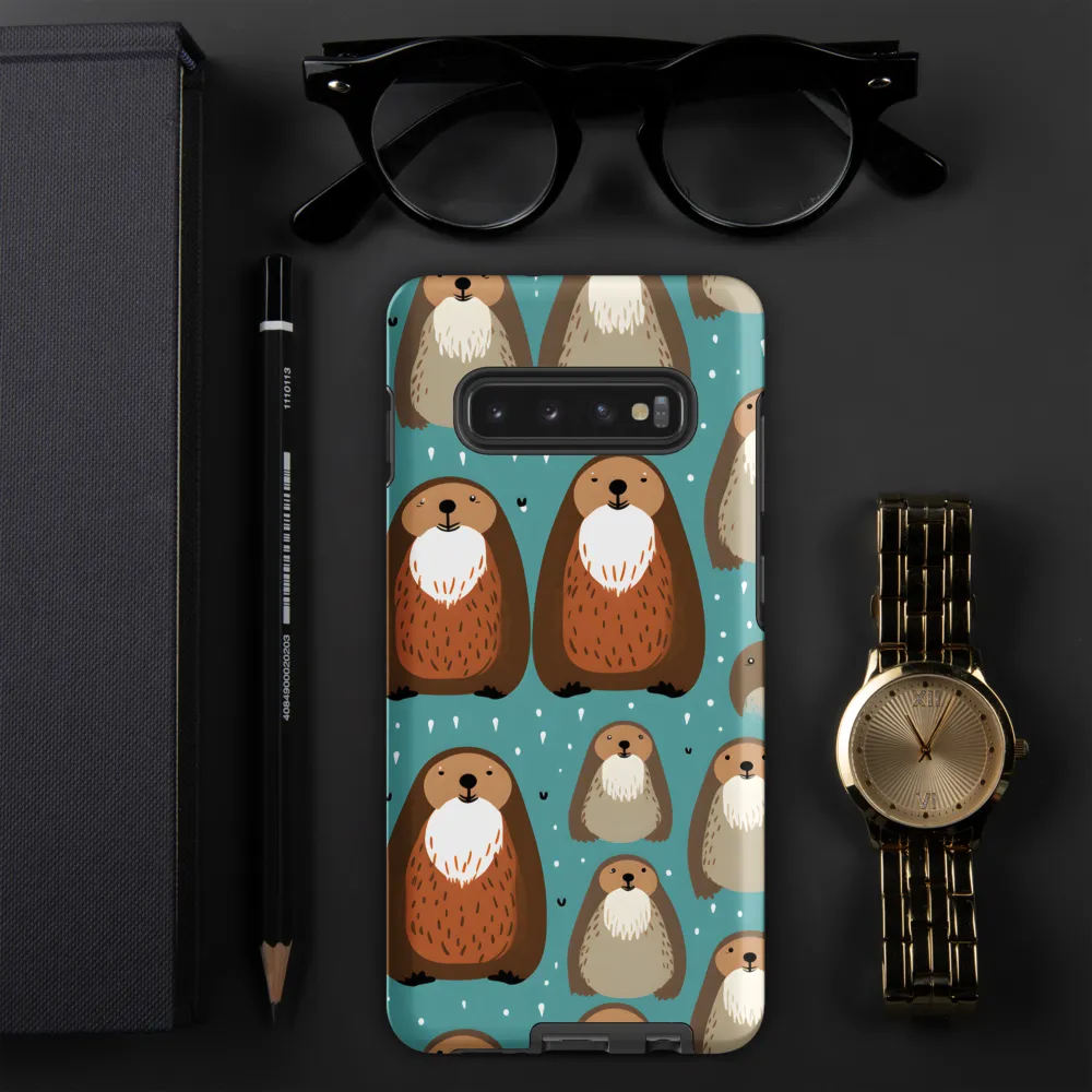 Whimsical Otter Pattern