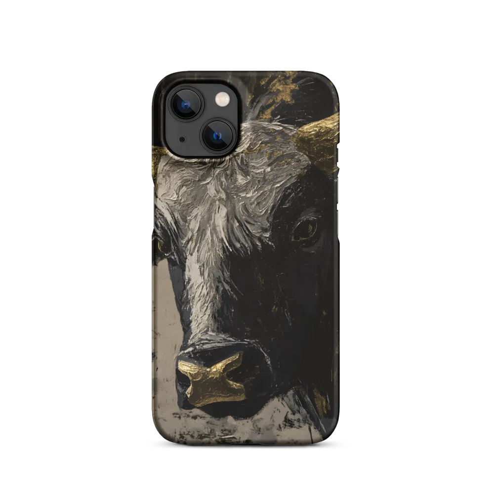 Majestic Bull: The Power in Black and Gold