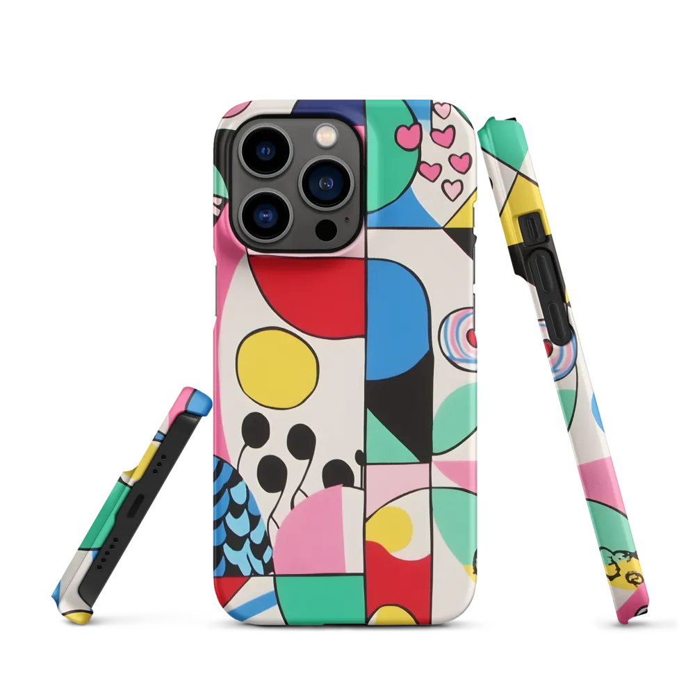 Dynamic Interplay of Shapes | Phone Case |  13 Pro | Snap Case | Matte