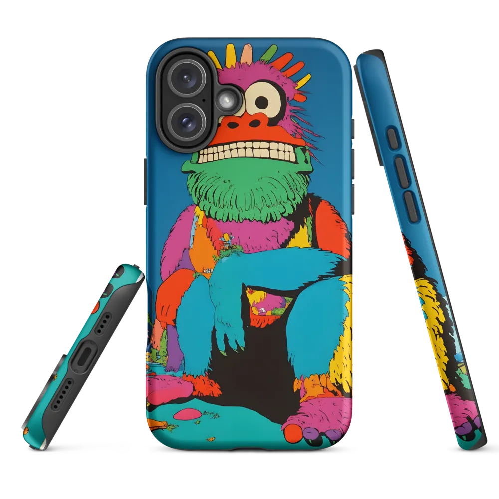 Whimsical Giant: A Playful Monster Encounter
