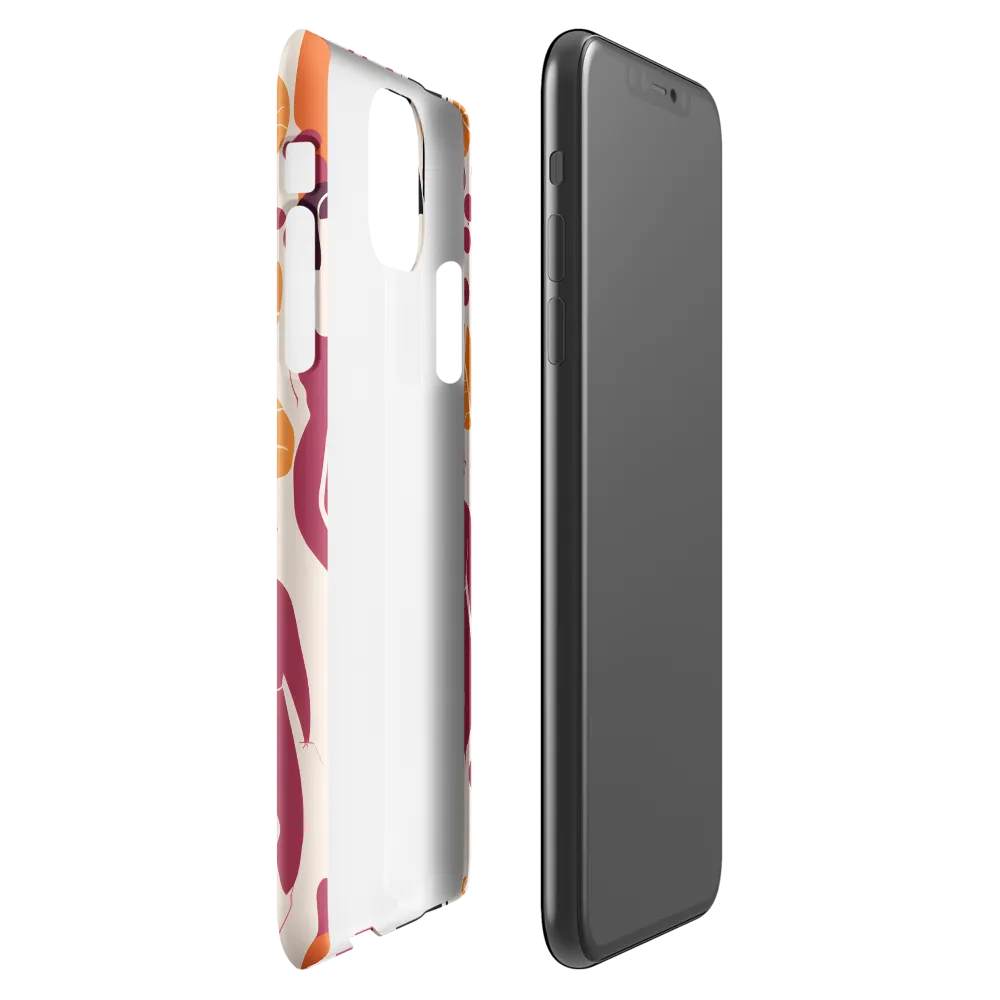 Fashion and Flora: An Abstract Dance | Phone Case |  11 Pro Max | Snap Case | Glossy