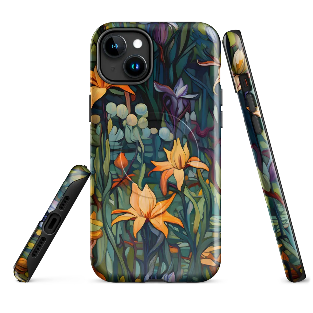 Garden of Elegance | Phone Case |  15 Plus | MagSafe® Tough Case | Glossy