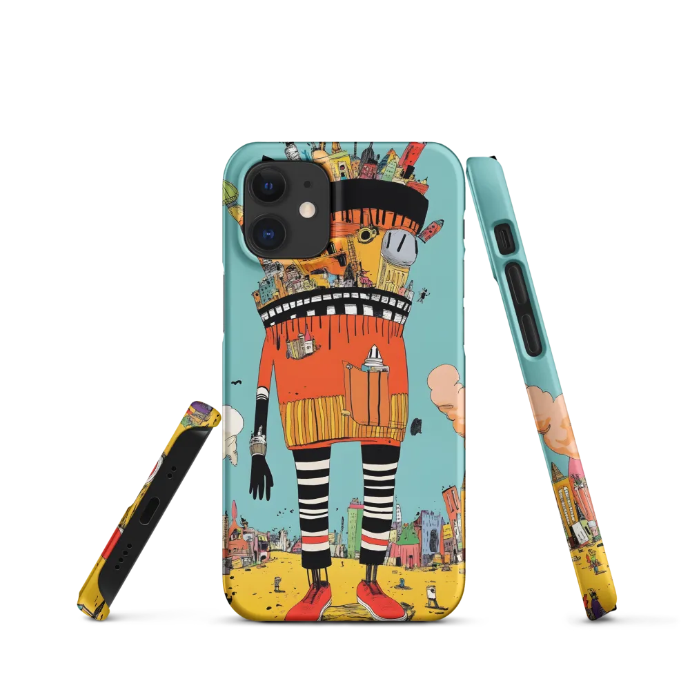 Urban Fantasia: A Whimsical Encounter | Phone Case |  12 Mini | Snap Case | Matte