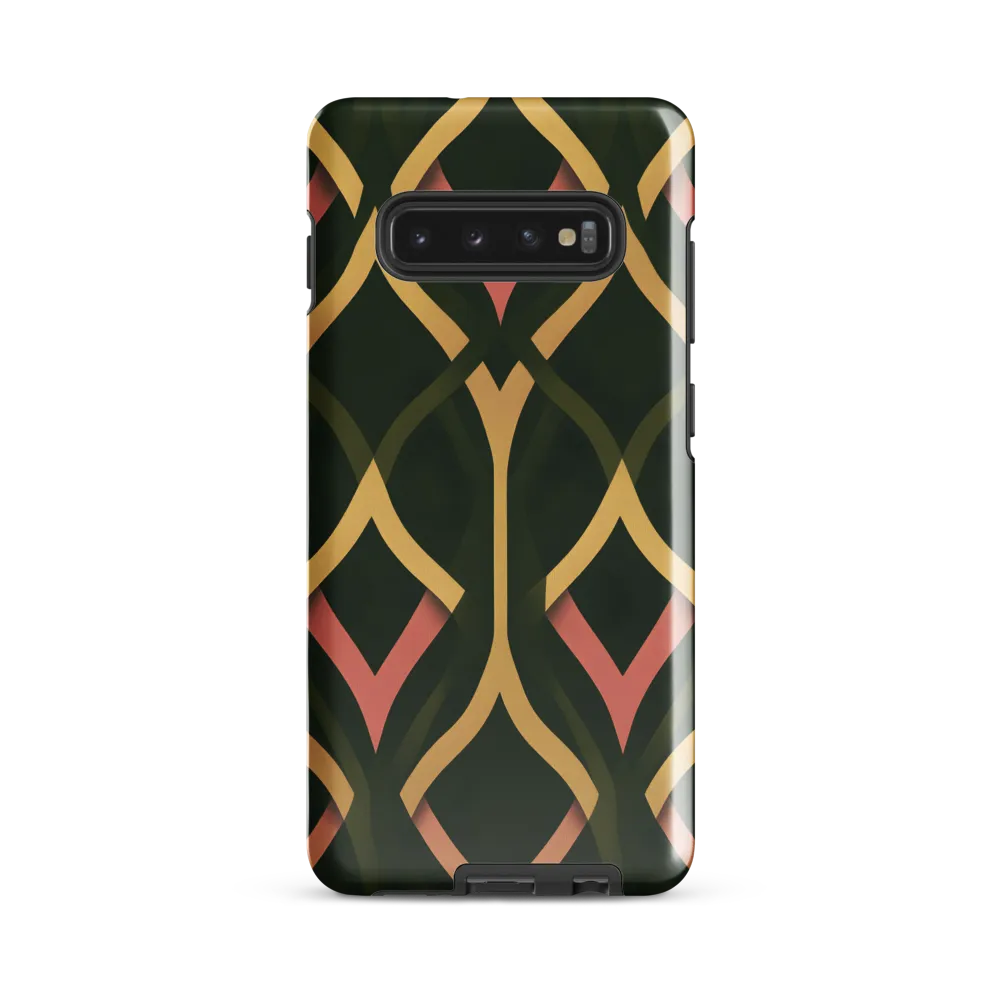 Interwoven Elegance | Phone Case |  S10 Plus | Tough Case | Glossy