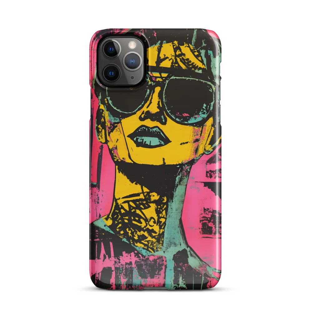 Confident Portrait in Neon Colors | Phone Case |  11 Pro Max | Snap Case | Glossy