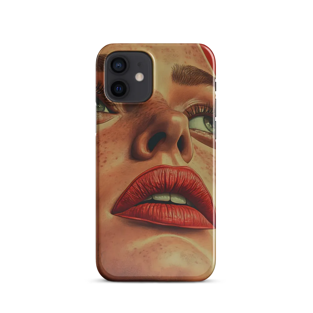 Red Intensity: A Portrait of Elegance
