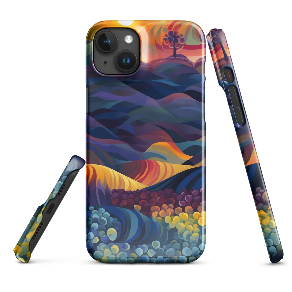Energizing Twilight | Phone Case |  15 Plus | Snap Case | Glossy