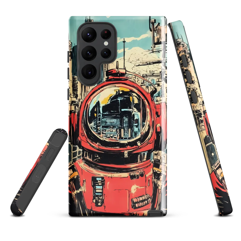 Reflections of Tomorrow | Phone Case |  S22 Ultra | Tough Case | Glossy