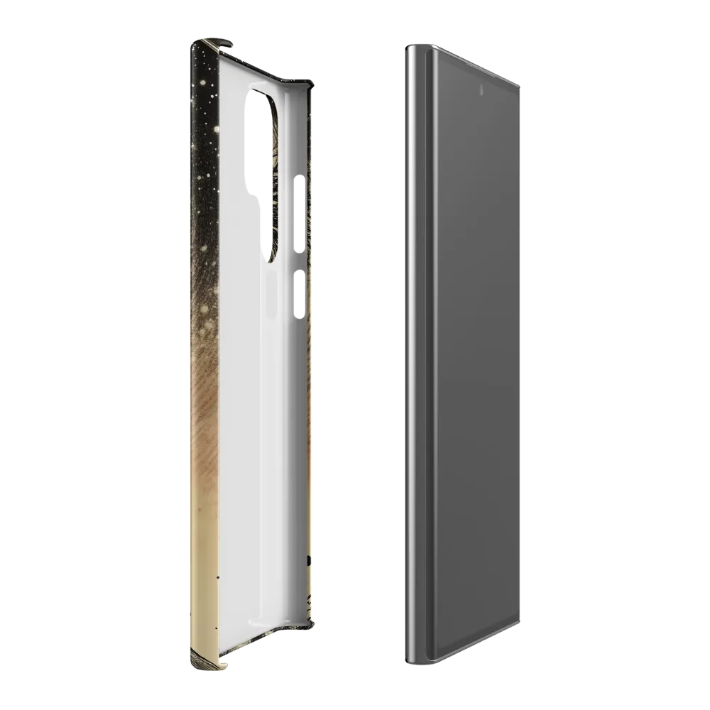 Journey Through the Cosmos | Phone Case |  S22 Ultra | Snap Case | Matte