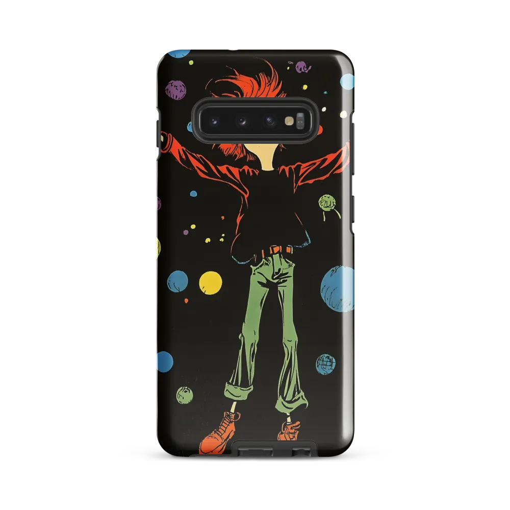 Embracing the Universe of Joy | Phone Case |  S10 Plus | Tough Case | Glossy