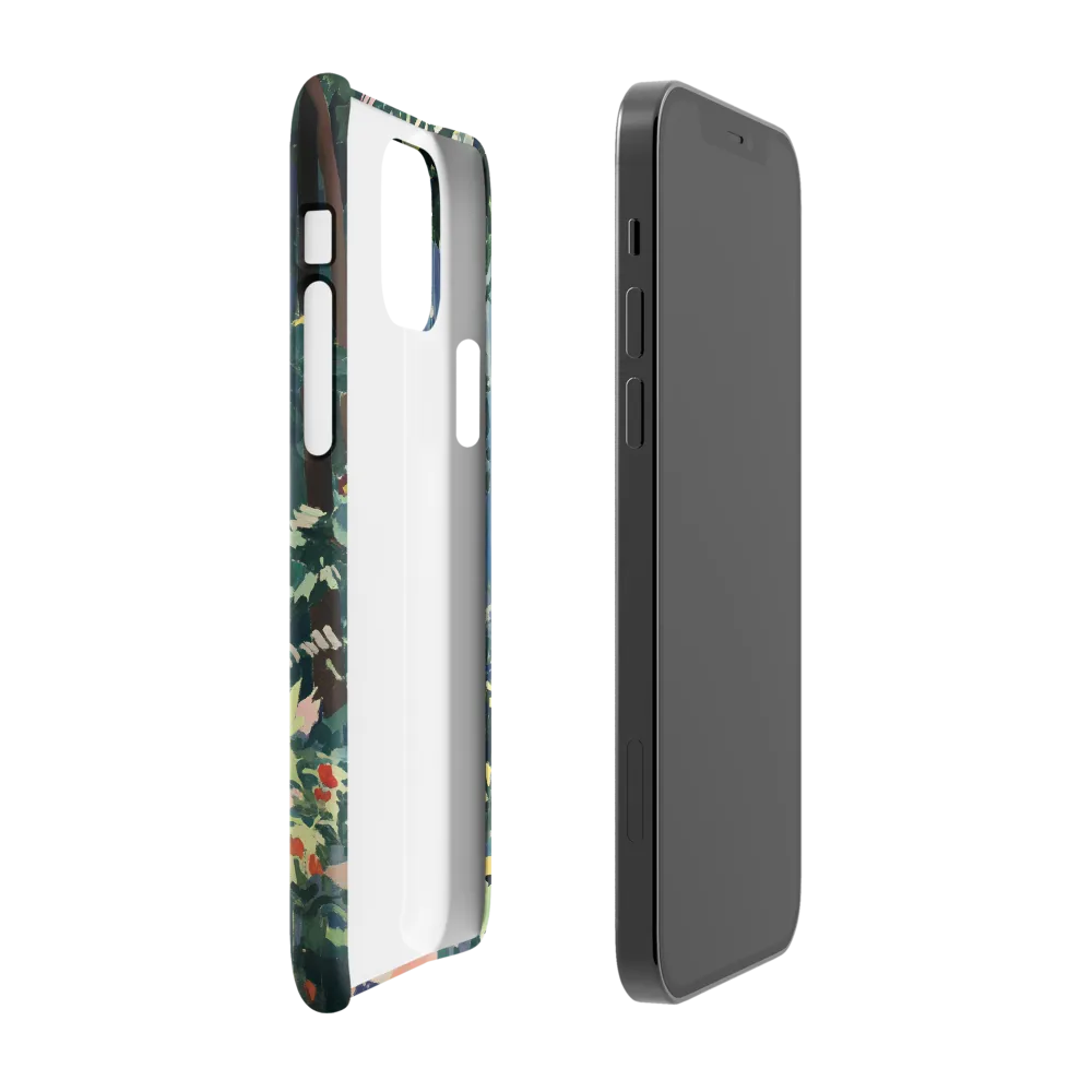 Flight of Light: A Serene Forest | Phone Case |  12 | Snap Case | Glossy