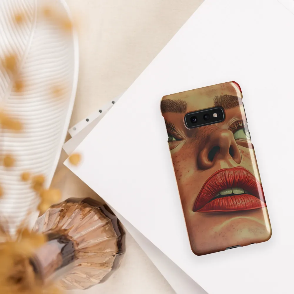 Red Intensity: A Portrait of Elegance