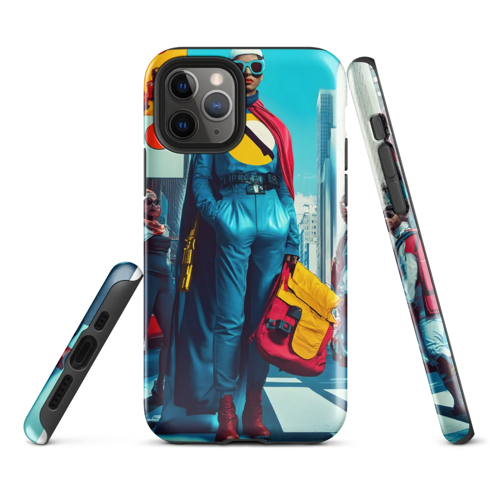 Urban Power: A Superhero's Stance