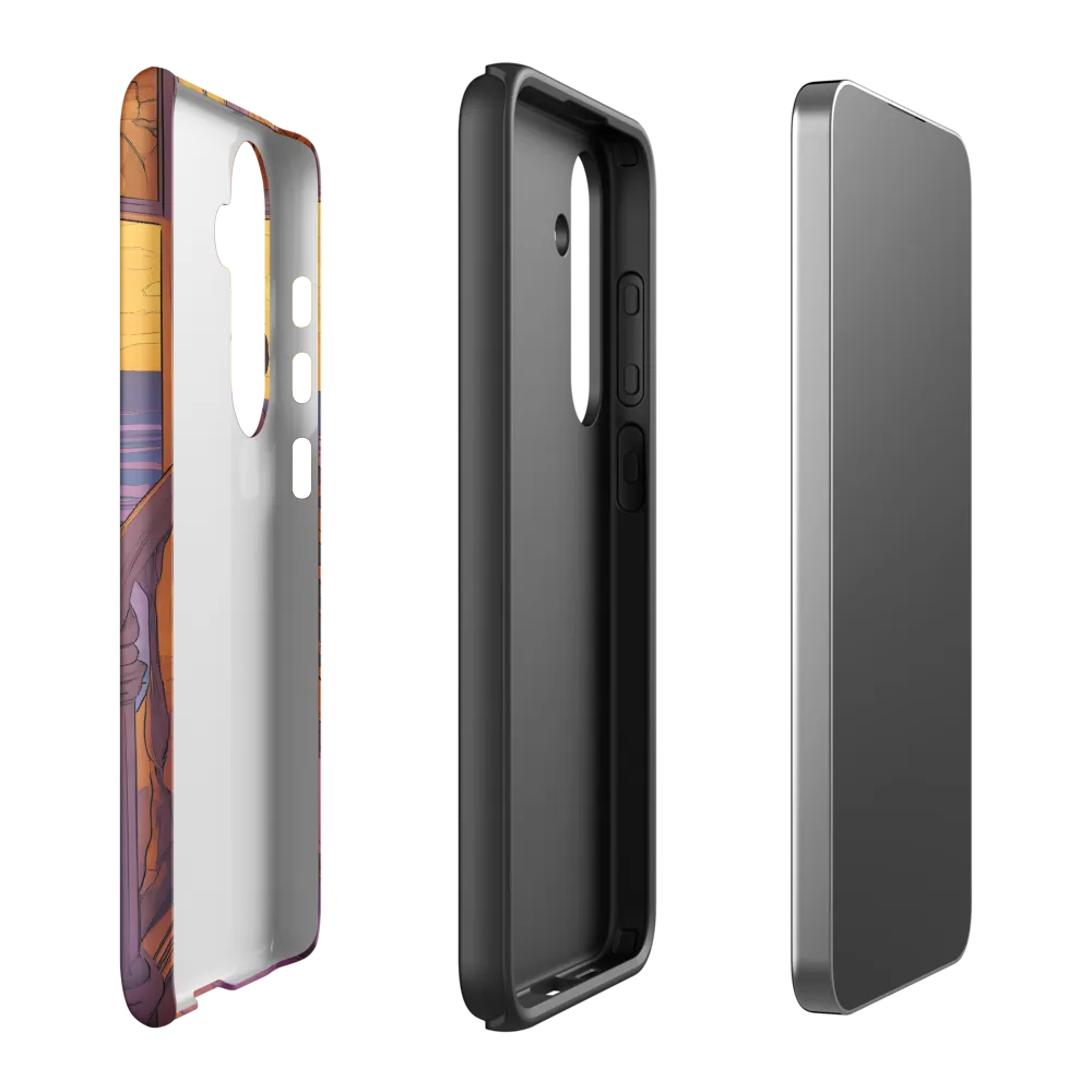 Whispers of the Sunset | Phone Case |  S24 Plus | Tough Case | Matte